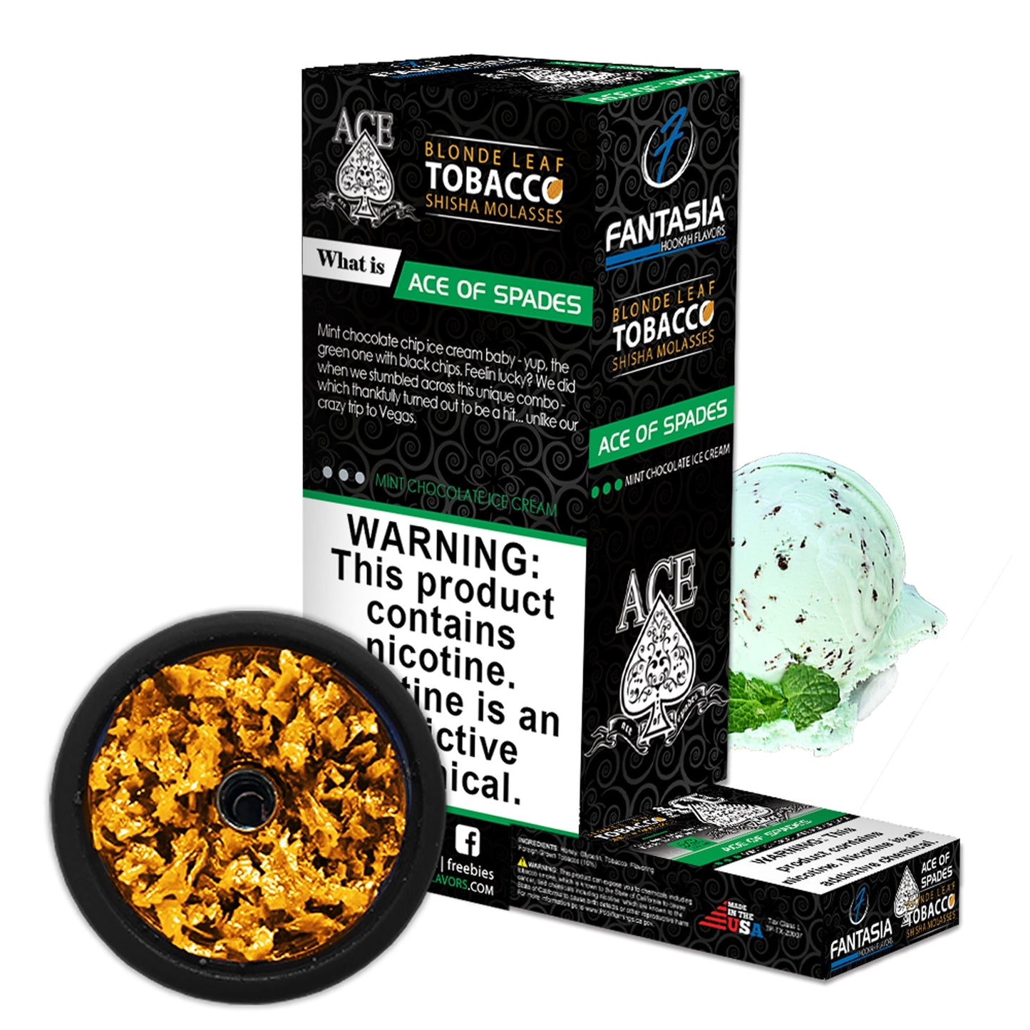 Fantasia Molasses 500g Display (10 X 50g Pack) |