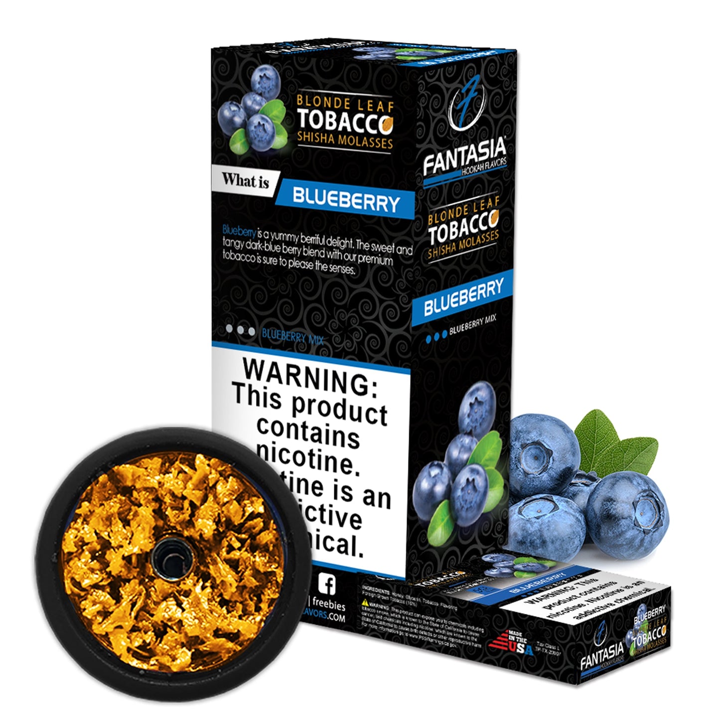 Fantasia Molasses 500g Display (10 X 50g Pack) |