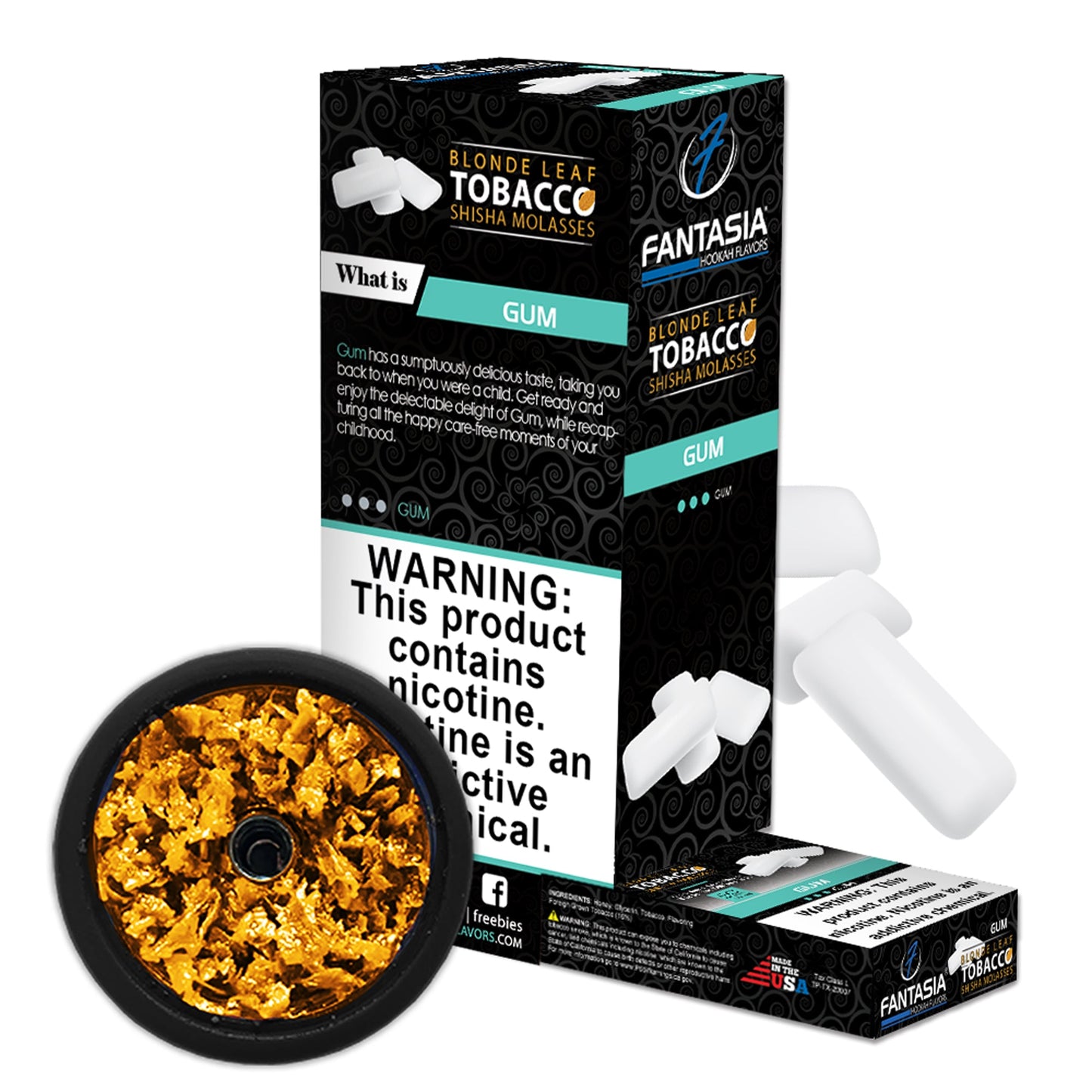 Fantasia Molasses 500g Display (10 X 50g Pack) |