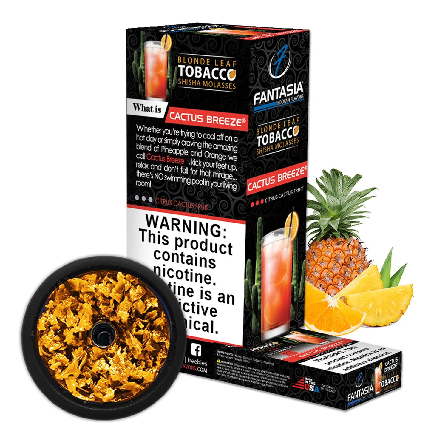 Fantasia Molasses 500g Display (10 X 50g Pack) |