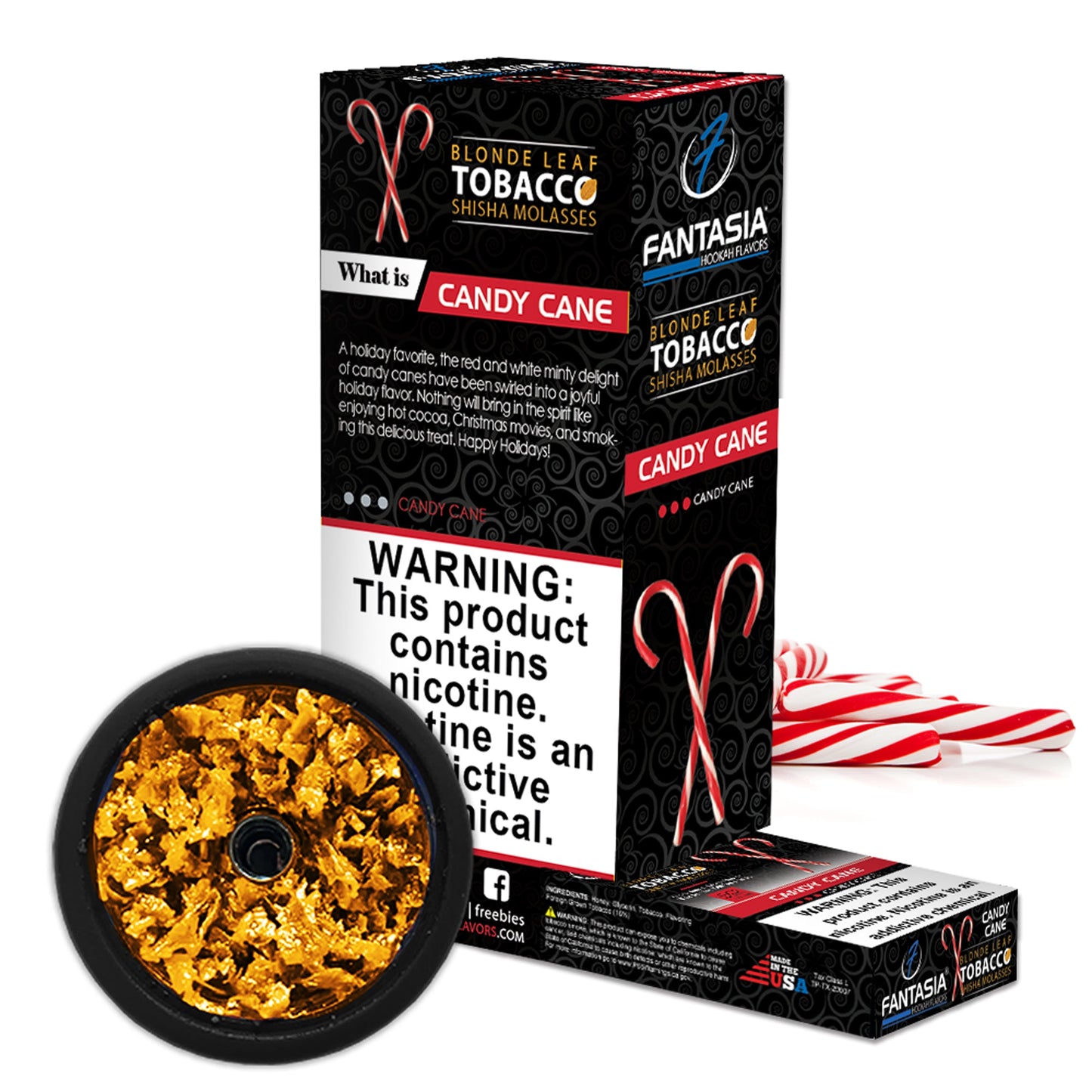 Fantasia Molasses 500g Display (10 X 50g Pack) |