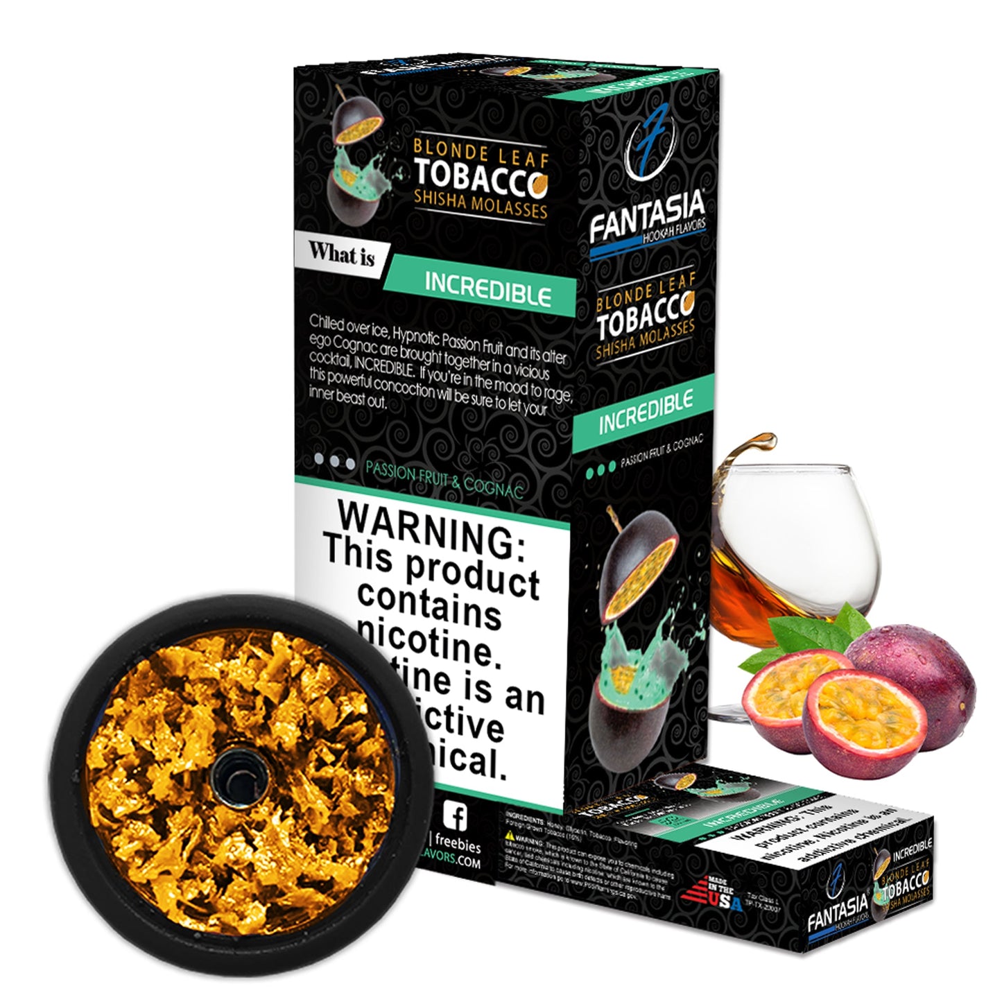 Fantasia Molasses 500g Display (10 X 50g Pack) |