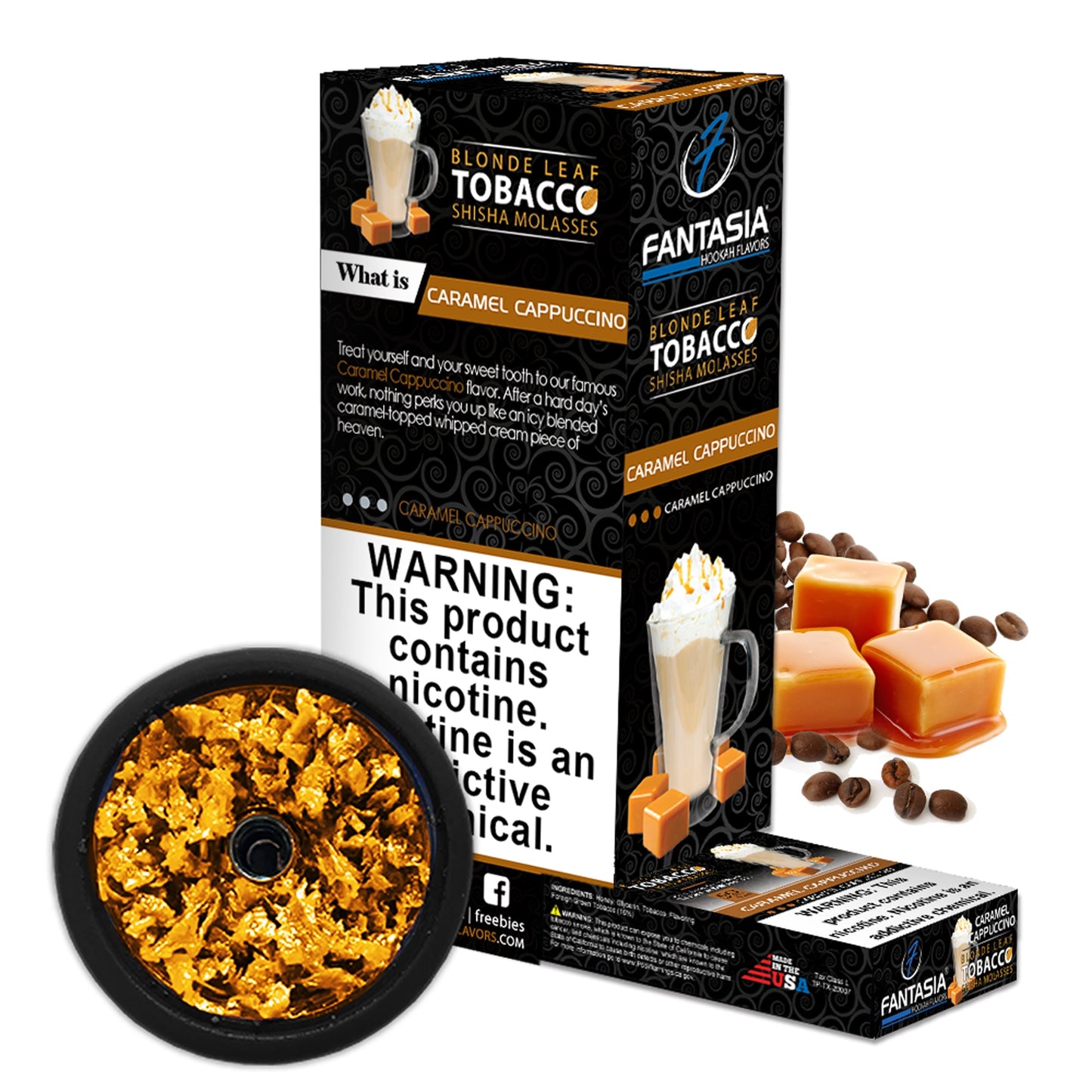 Fantasia Molasses 500g Display (10 X 50g Pack) |