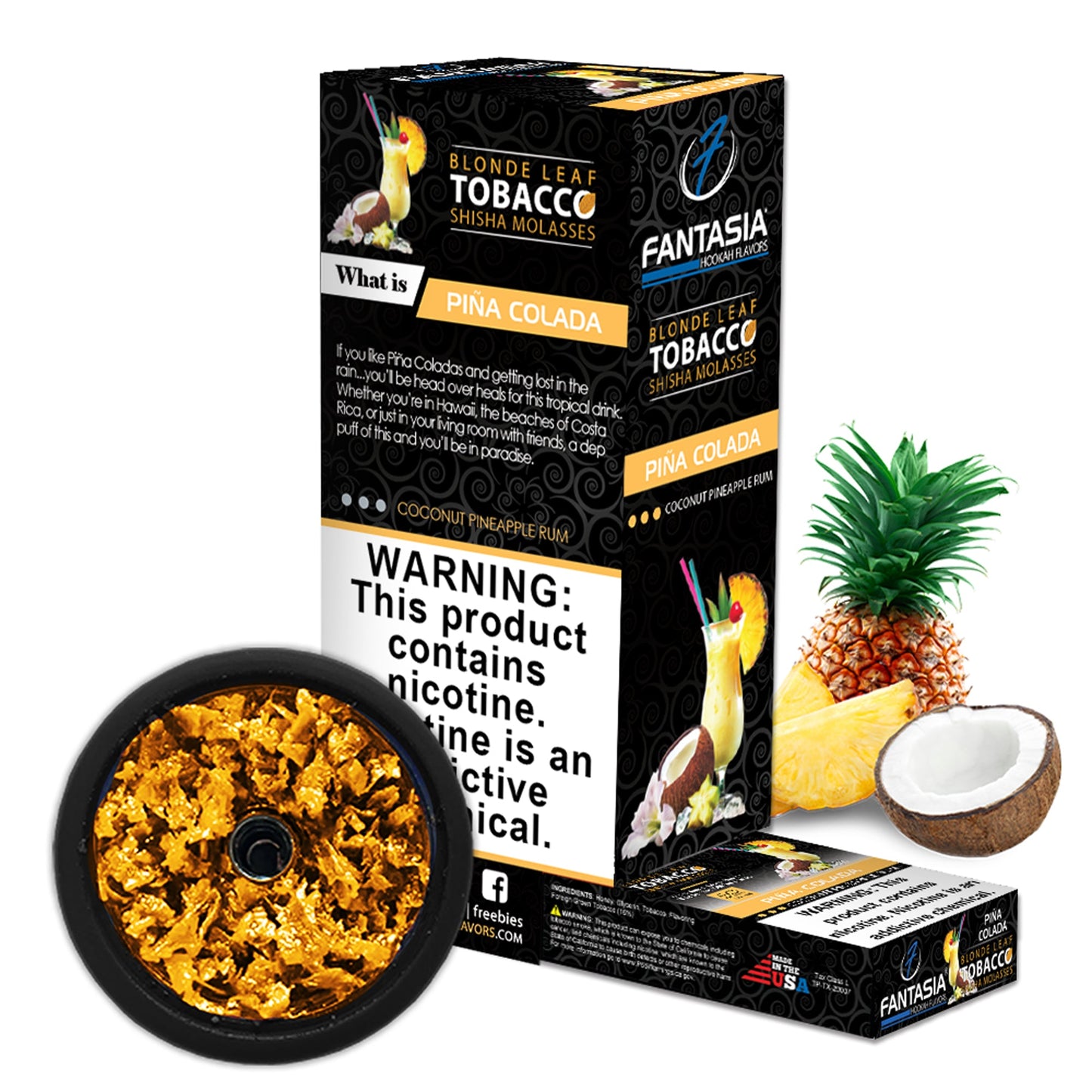 Fantasia Molasses 500g Display (10 X 50g Pack) |