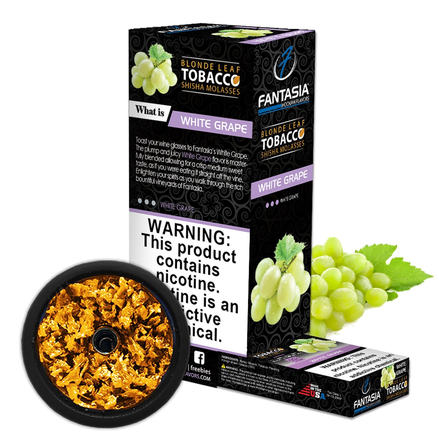 Fantasia Molasses 500g Display (10 X 50g Pack) |