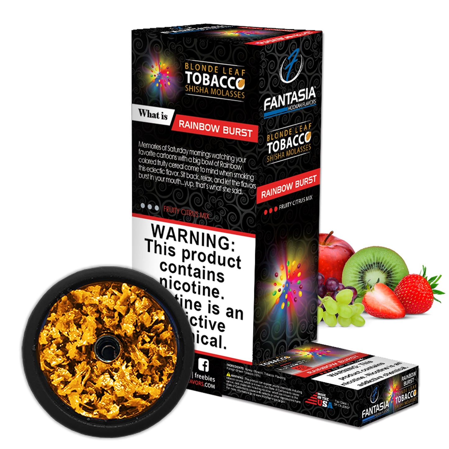 Fantasia Molasses 500g Display (10 X 50g Pack) |