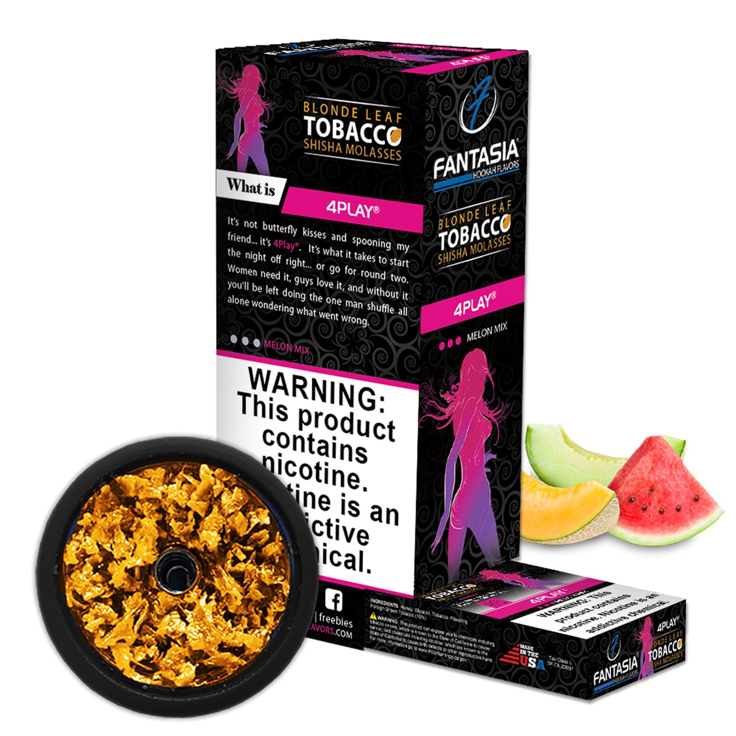Fantasia Molasses 500g Display (10 X 50g Pack) |