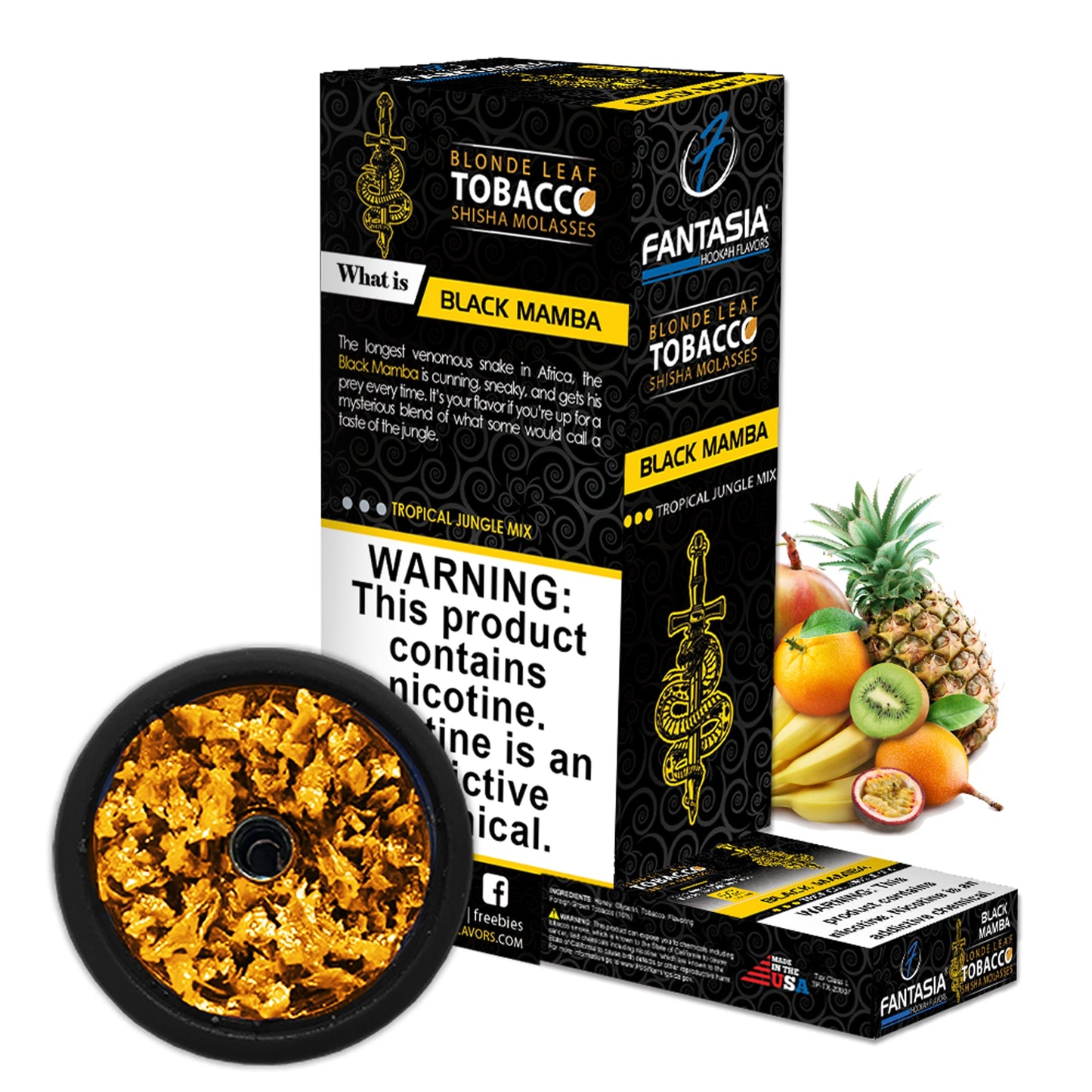 Fantasia Molasses 500g Display (10 X 50g Pack) |
