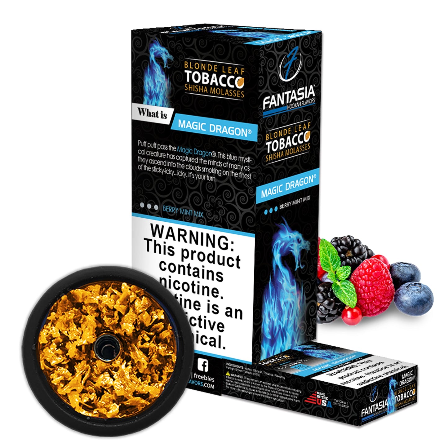 Fantasia Molasses 500g Display (10 X 50g Pack) |