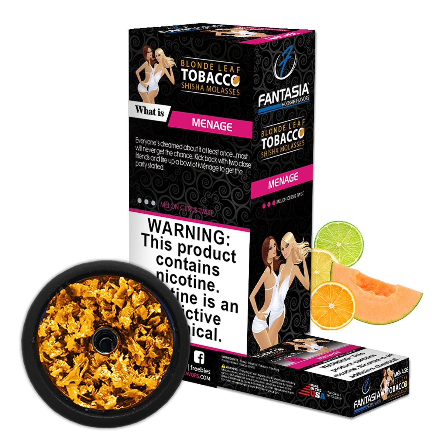 Fantasia Molasses 500g Display (10 X 50g Pack) |