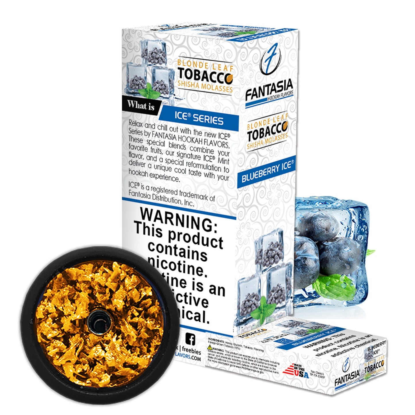 Fantasia Molasses 500g Display (10 X 50g Pack) |