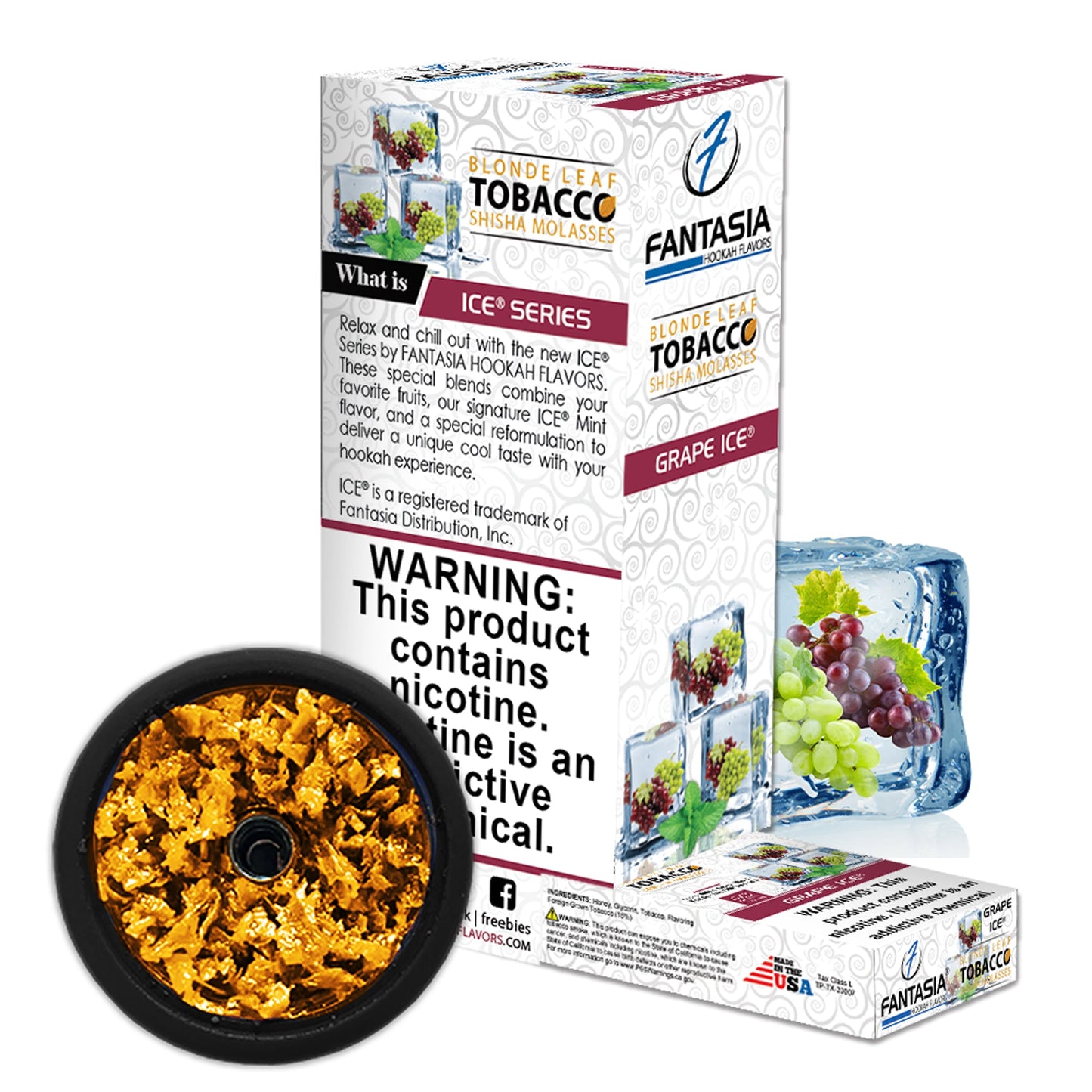 Fantasia Molasses 500g Display (10 X 50g Pack) |