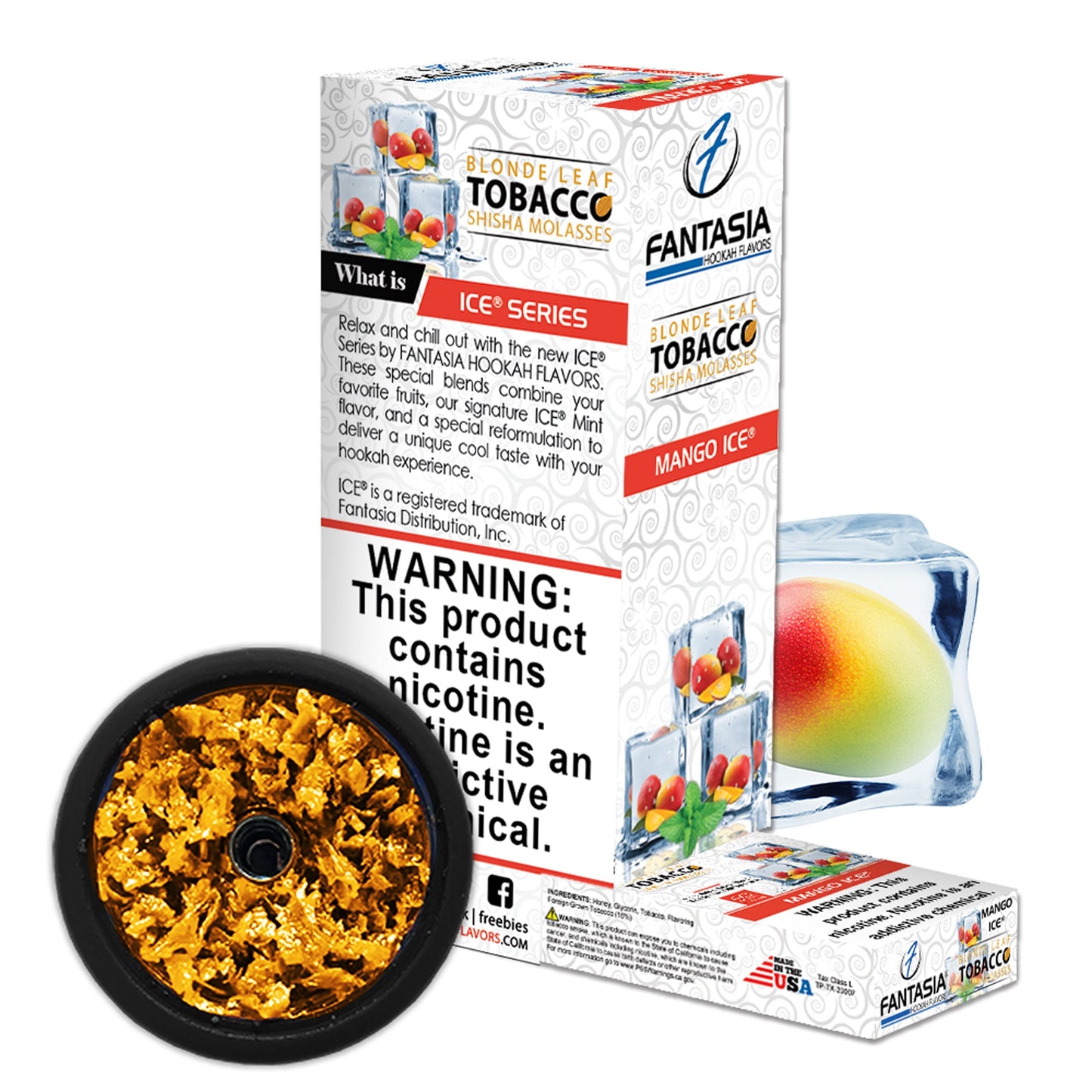 Fantasia Molasses 500g Display (10 X 50g Pack) |