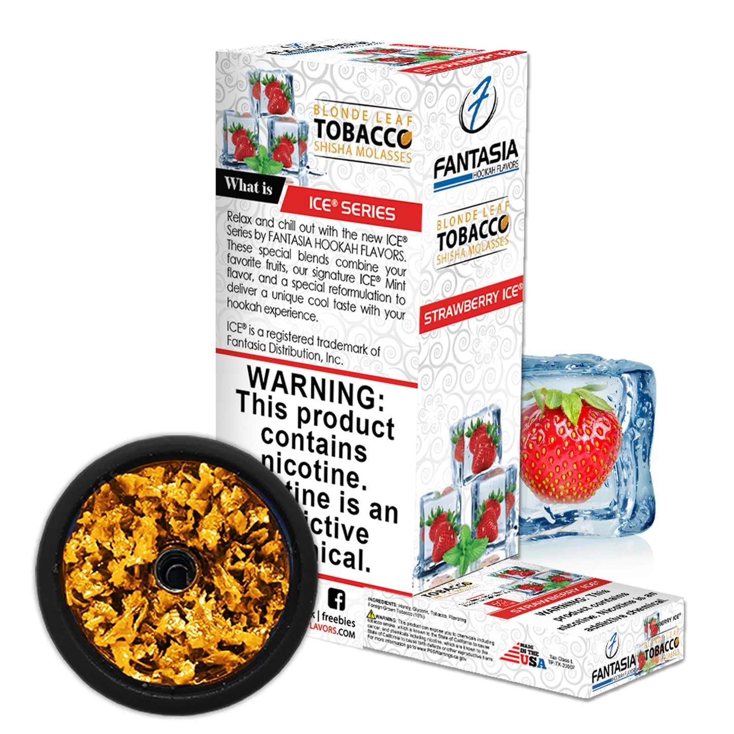 Fantasia Molasses 500g Display (10 X 50g Pack) |
