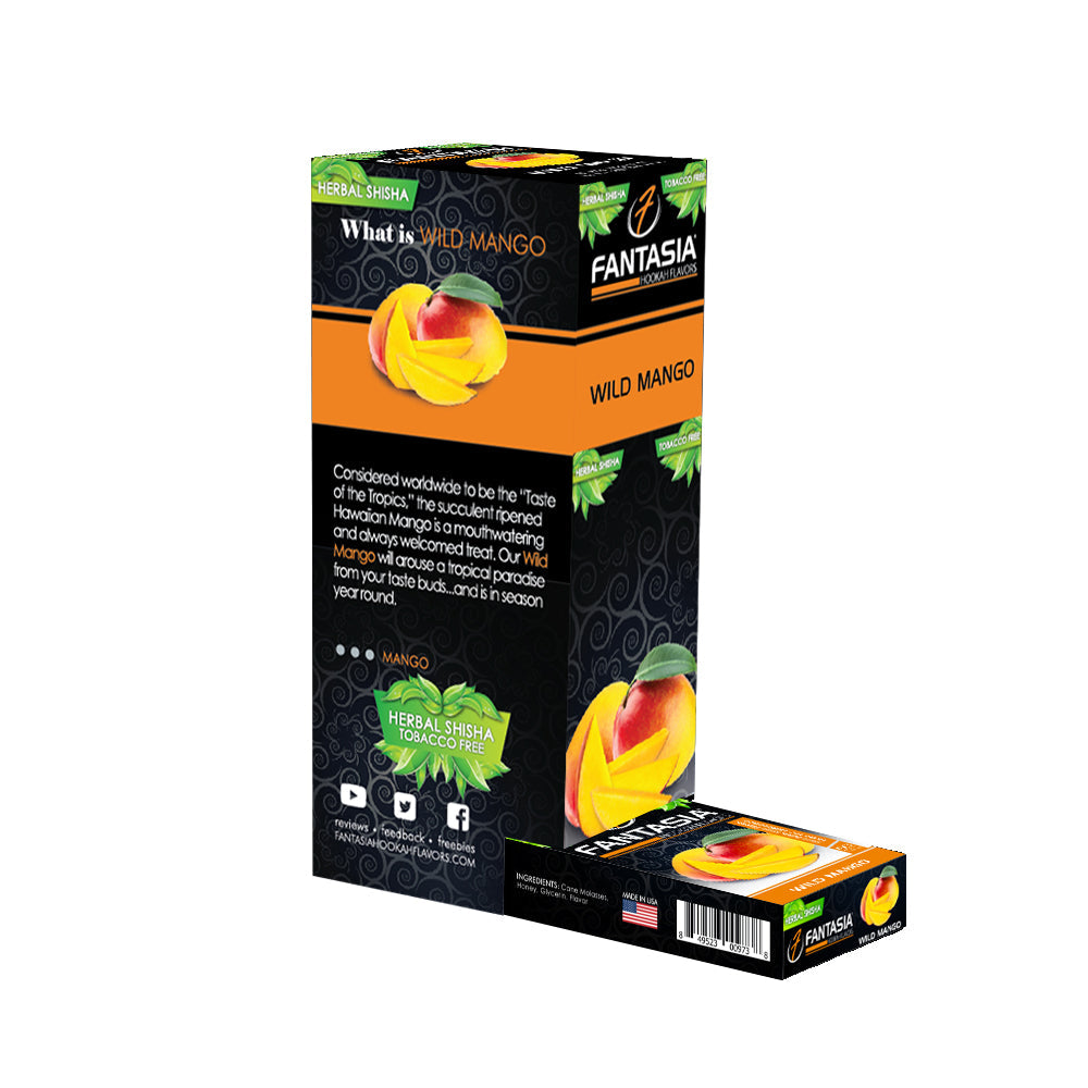 Fantasia NIC-FREE Molasses 500g Display (10 X 50g Pack) |