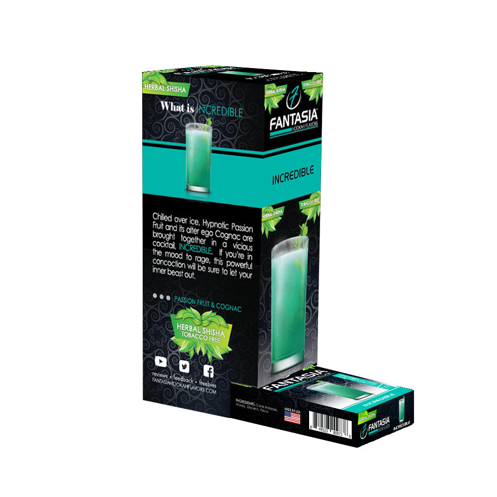 Fantasia NIC-FREE Molasses 500g Display (10 X 50g Pack) |