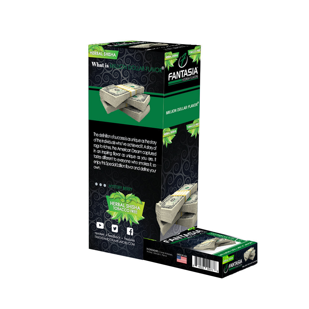 Fantasia NIC-FREE Molasses 500g Display (10 X 50g Pack) |