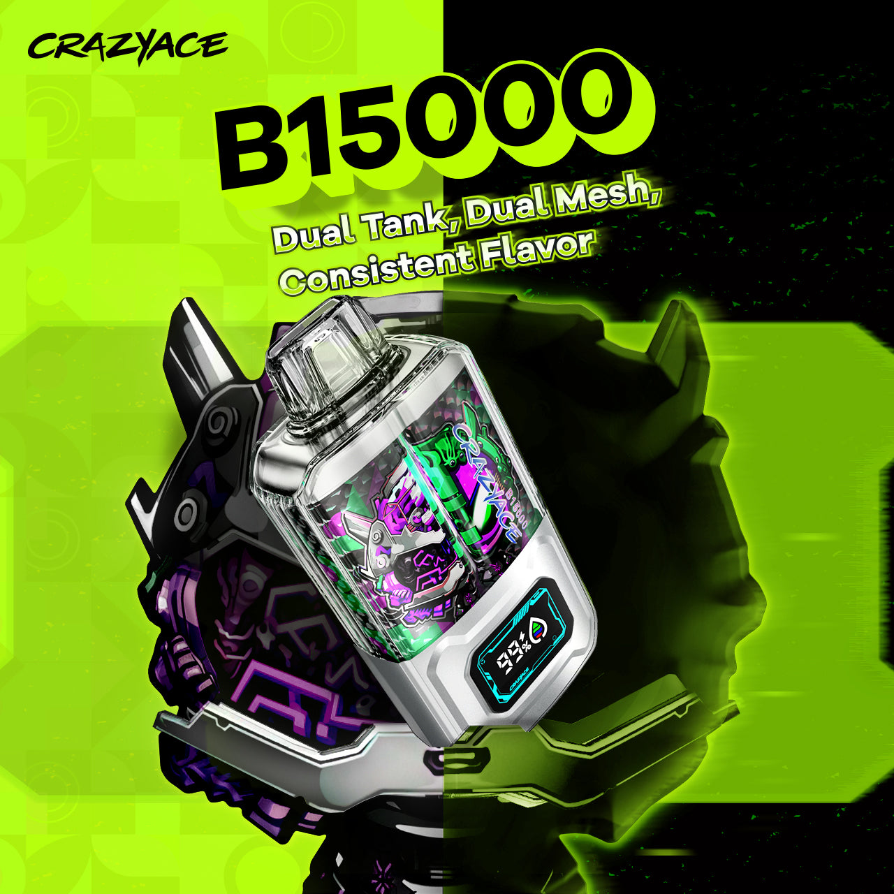 CrazyAce Vape 15000 Puff | Jade Distro CrazyAce Vape 15000 Puff | Jade Distro