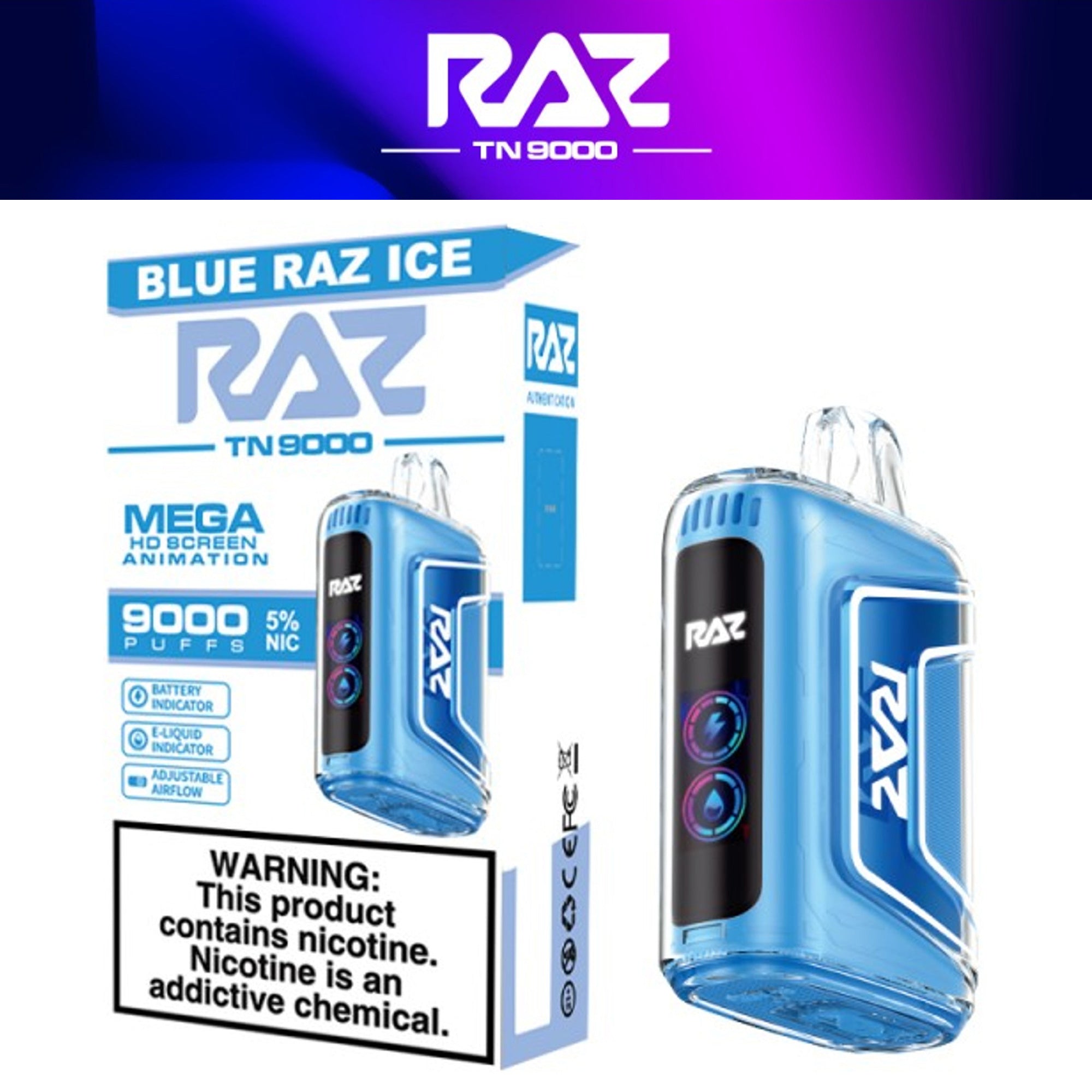 RAZ TN9000 Vape Pod Device | Jade Distro RAZ TN9000 Vape Pod Device | Jade Distro