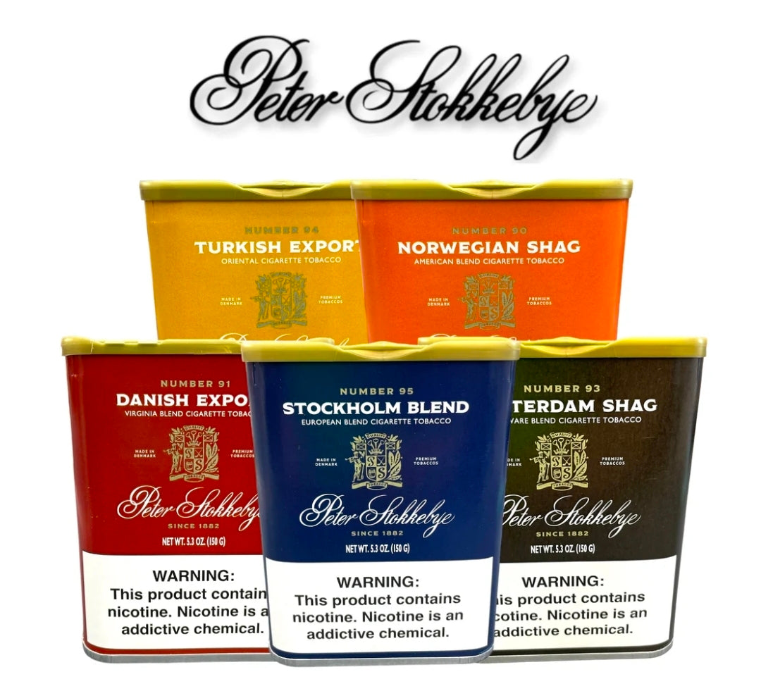 Tob Pipe Tobacco Bag Peter Stokkebye 150G (C24) | MIXED
