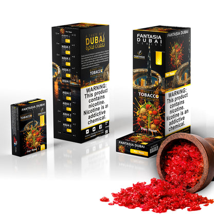 Fantasia DUBAI Hookah Shisha Tobacco 500g Display (10 X 50g Pack)