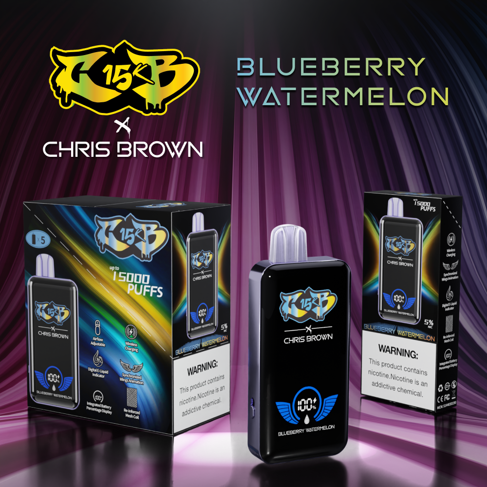 Chris Brown Vape CB15K 15000 | Jade Distro Chris Brown Vape CB15K 15000 | Jade Distro