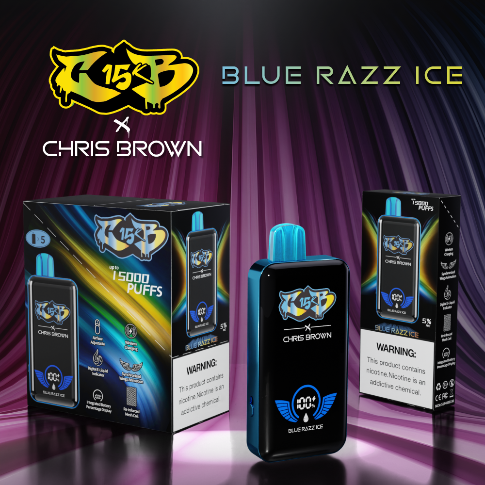 Chris Brown Vape CB15K 15000 | Jade Distro Chris Brown Vape CB15K 15000 | Jade Distro