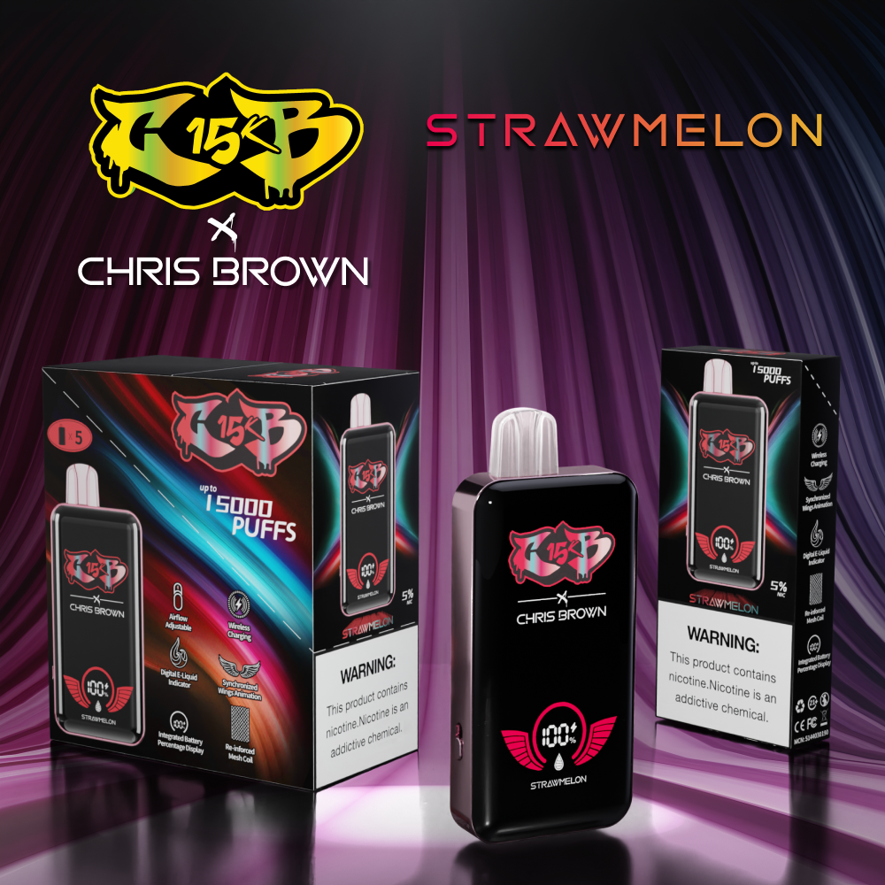 Chris Brown Vape CB15K 15000 | Jade Distro Chris Brown Vape CB15K 15000 | Jade Distro