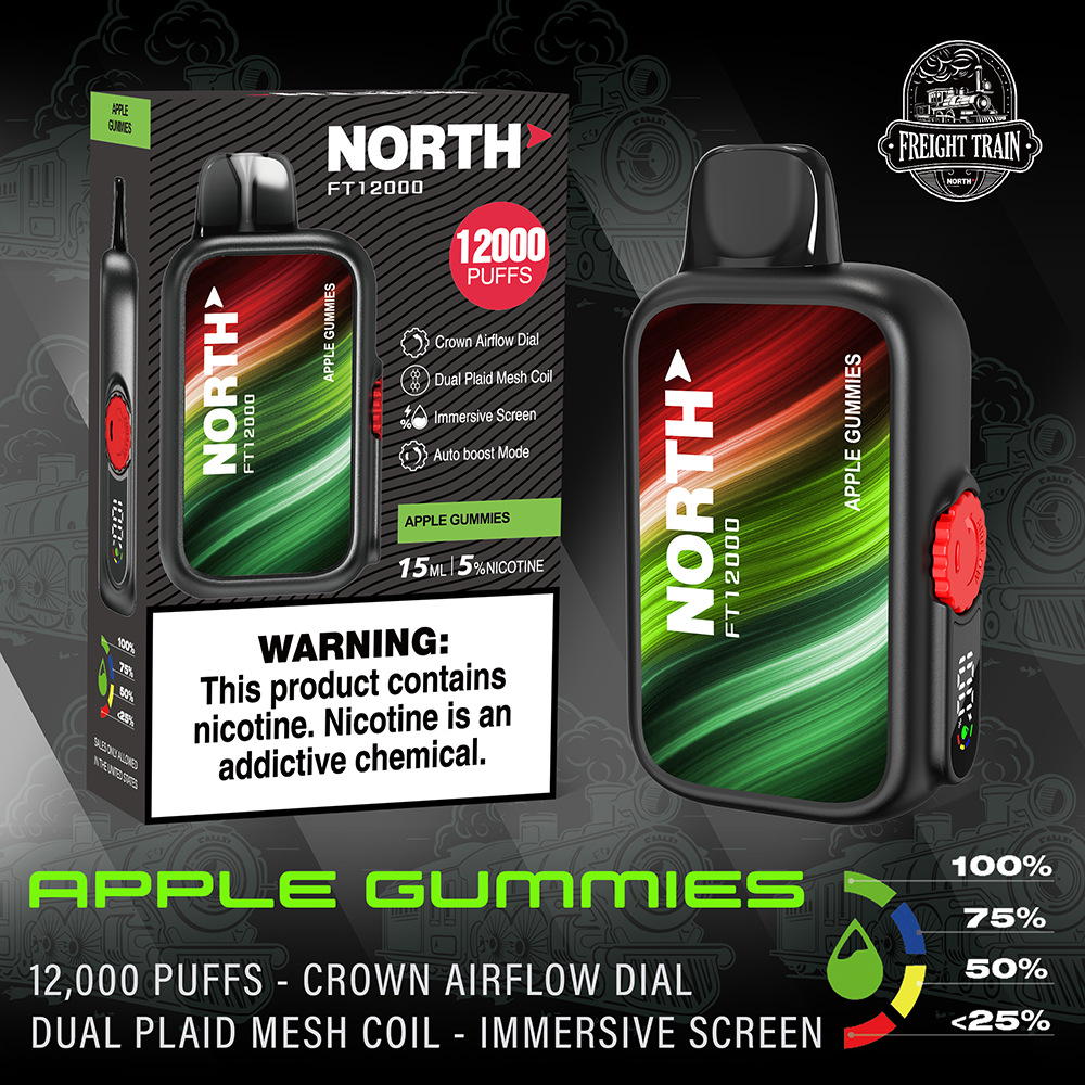 North FT12000 Vape | Jade Distro North FT12000 Vape | Jade Distro