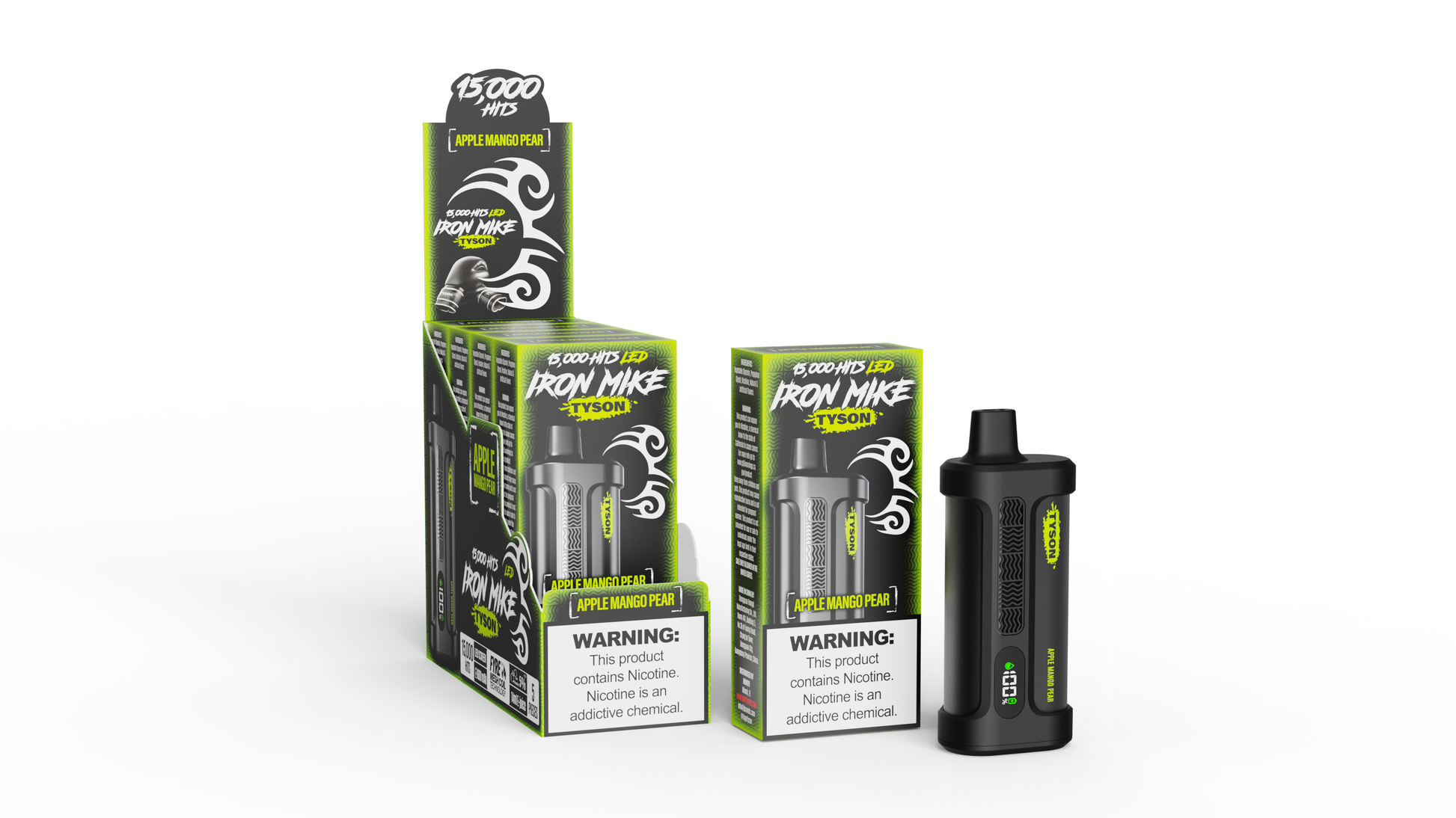 Iron Mike by Tyson 15000 Vape | Jade Distro Iron Mike by Tyson 15000 Vape | Jade Distro