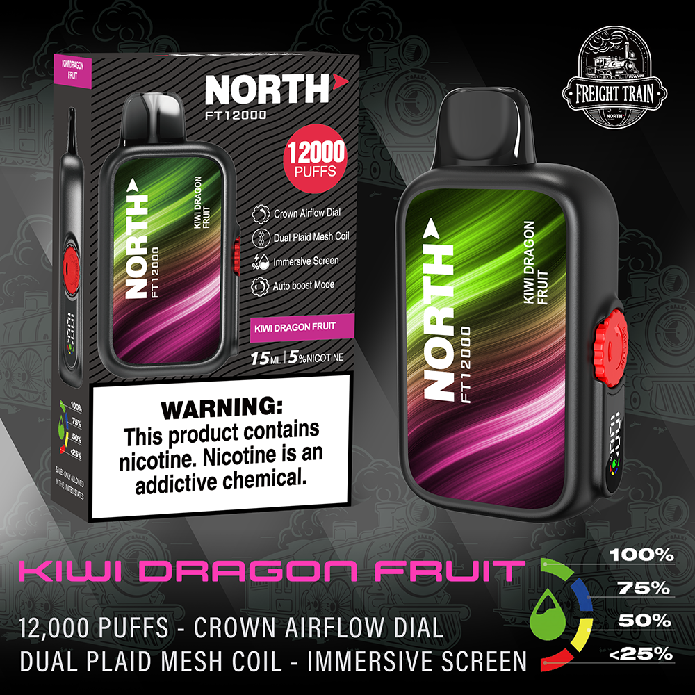 North FT12000 Vape | Jade Distro North FT12000 Vape | Jade Distro