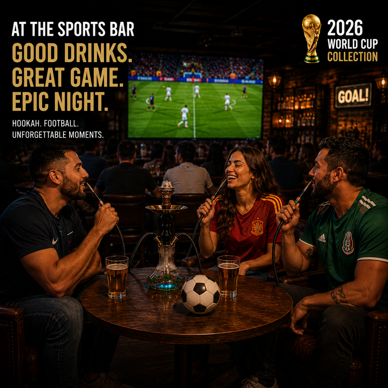 World Cup Hookah Hose Collection – 60” Reusable |