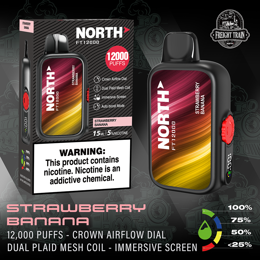 North FT12000 Vape | Jade Distro North FT12000 Vape | Jade Distro