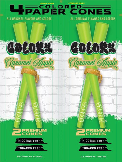 Colors™ Organic CONES Unflavored MASTER CASE (24 Displays)